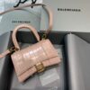 Replica Balenciaga 592833 Hourglass XS Top Handle Bag Kakhi