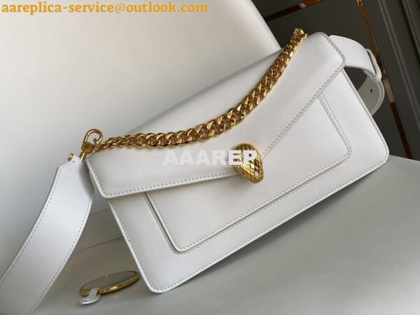 Replica Bvlgari Serpenti East-west Maxi Chain Medium Shoulder Bag Metr 3