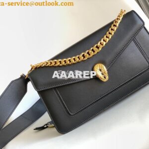 Replica Bvlgari Serpenti East-west Maxi Chain Medium Shoulder Bag Metr 2