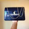 Replica Bvlgari Serpenti Forever Flap Cover Bag in Metallic Cobalt Blu 2