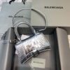 Replica Balenciaga 592833 Hourglass XS Top Handle Bag White 2