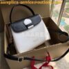 Replica Burberry Grainy Leather Mini Frances Bag Crossbody bag black 2