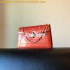 Replica Bvlgari Serpenti Forever Flap Cover Bag in Metallic Orange wit 2