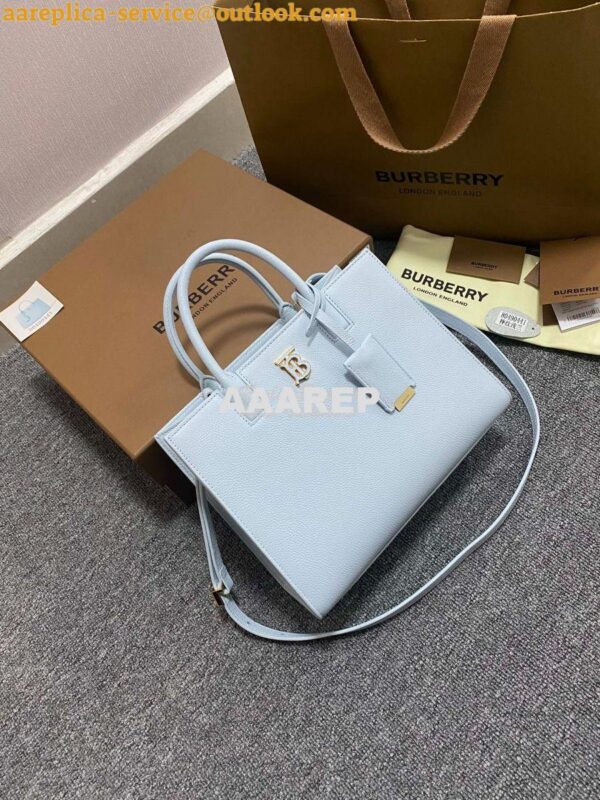 Replica Burberry Grainy Leather Mini Frances Bag Crossbody bag light b