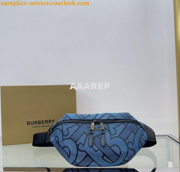 Replica Burberry Sonny Belt Bag Bum bag 80437071 Blue