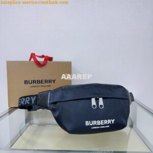 Replica Burberry Sonny Belt Bag Bum Bag 80490951 Black 2