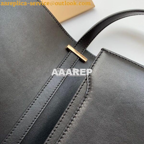 Replica Burberry TB Leather Bag 80103351 Black 8