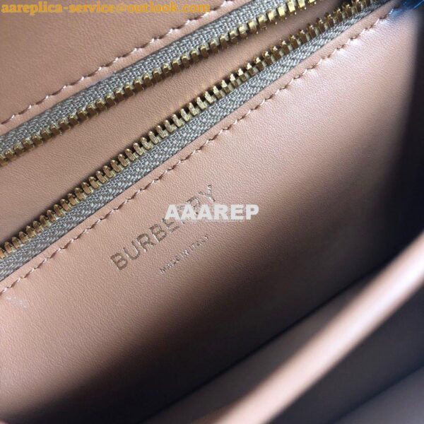 Replica Burberry TB Leather Bag 80103351 Light camel 7