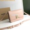 Replica Burberry TB Leather Bag 80103351 Light Camel w White