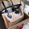 Replica Burberry The Medium Cotton Canvas Triple Stud Belt Bag 8014808