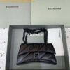 Replica Balenciaga 716332210 Crush Large Chain Bag in Black crushed calfskin aged Gold