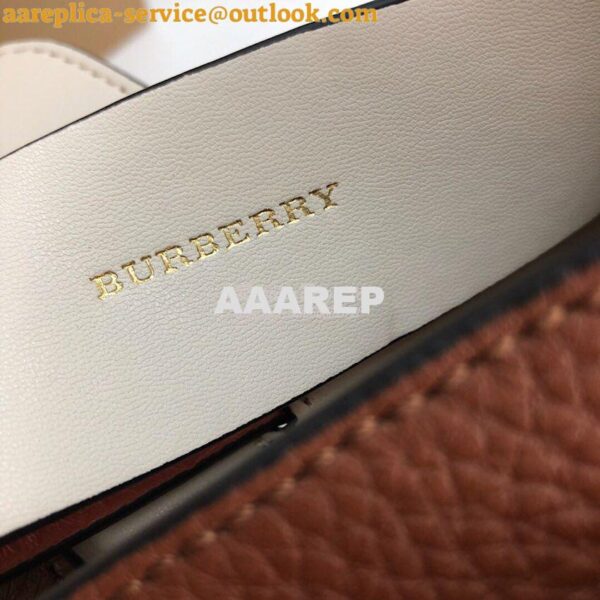 Replica Burberry The Medium Leather Belt Bag 40767231 Tan 7