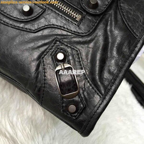 Replica Balenciaga Classic City Black 4