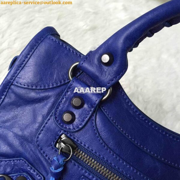 Replica Balenciaga Classic City Blue 7