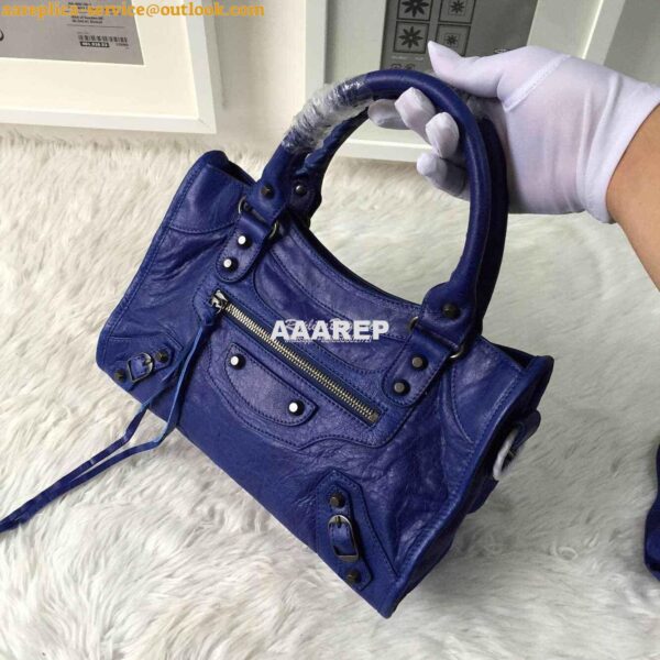 Replica Balenciaga Classic City Blue 10