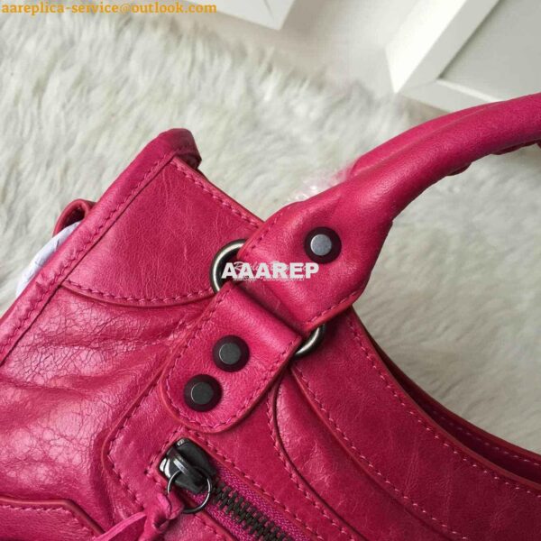 Replica Balenciaga Classic City rosy pink 5