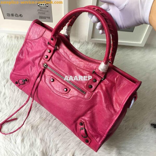 Replica Balenciaga Classic City rosy pink 15