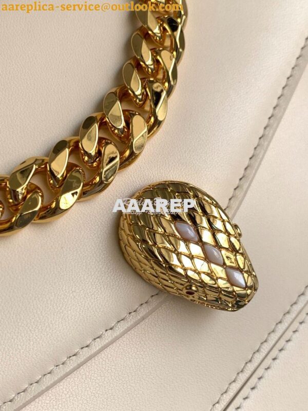 Replica Bvlgari Serpenti Forever Small Maxi Chain Crossbody Bag 291050 7