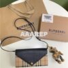 Replica Burberry Vintage Check and Leather Wallet with Detachable Stra 2