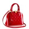 Replica Louis Vuitton Alma BB Bag Monogram Vernis M50418 BLV597