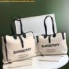 Replica Burberry The Medium Soft Cotton Canvas Belt Bag 80313181 Matt 2