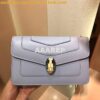 Replica Bvlgari Serpenti Forever Flap Cover Bag 19s Glacier Turquoise