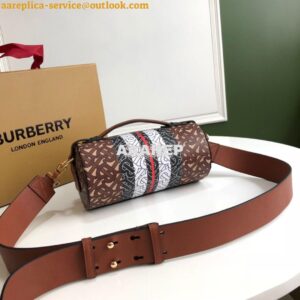 Replica Burberry The Monogram Stripe E-canvas Barrel Bag 80183301 Brid 2