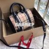 Replica Burberry The Small Alchester In Horseferry bowling bag