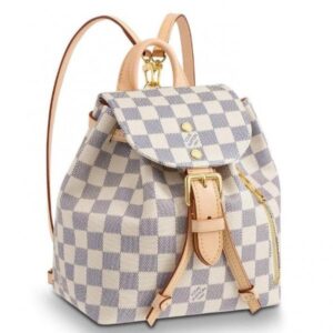 Replica Louis Vuitton Sperone BB Backpack Damier Azur N44026 BLV010