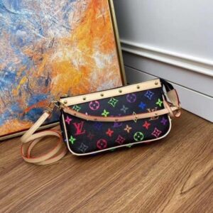 Replica Louis Vuitton Accessories Pochette Monogram Multicolore M92648 BLV594 2