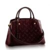 Replica Louis Vuitton Silver Alma BB Monogram Vernis M90484 BLV613 2