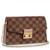 Replica Louis Vuitton Croisette Bag Damier Ebene N53000 BLV127