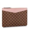 Replica Louis Vuitton Croisette Chain Wallet Damier Ebene N60288 BLV092