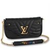 Replica Louis Vuitton Black New Wave Chain Bag PM M51683 BLV646