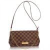 Replica Louis Vuitton Favorite PM Bag Damier Ebene N41276 BLV115 2