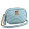 Replica Louis Vuitton Blue New Wave Bum Bag M55289 BLV617 2