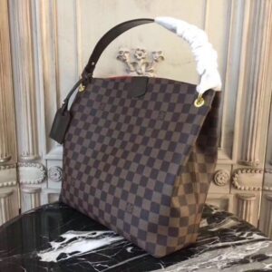 Replica Louis Vuitton Graceful PM Bag Damier Ebene N44044 BLV131 2