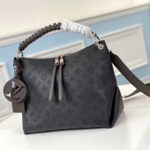 Replica Louis Vuitton Beaubourg Hobo MM Mahina Leather M56073 BLV233 2