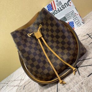 Replica Louis Vuitton Neonoe Bag Damier Ebene N40213 BLV101 2