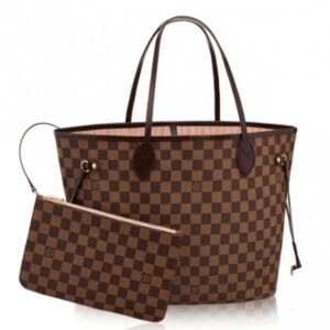 Replica Louis Vuitton Neverfull MM Bag Damier Ebene N41603 BLV105