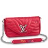 Replica Louis Vuitton Red New Wave Chain Tote M51497 BLV647 2