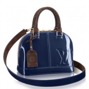 Replica Louis Vuitton Alma BB Bag Patent Leather M54705 BLV667