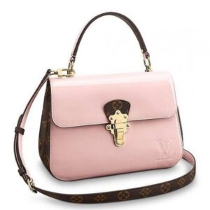 Replica Louis Vuitton Pink Cherrywood Bag Patent Leather M53355 BLV663