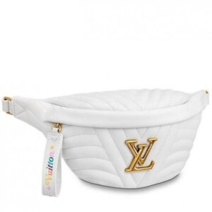 Replica Louis Vuitton White New Wave Bum Bag M53861 BLV638