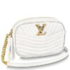 Replica Louis Vuitton White New Wave Bum Bag M53861 BLV638