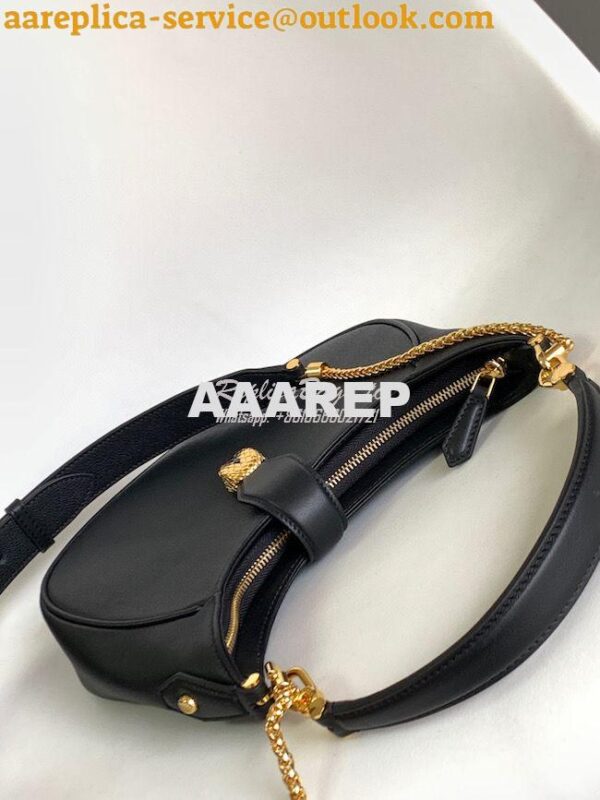 Replica Bvlgari Serpenti Ellipse Shoulder Bag 291636 Black 10