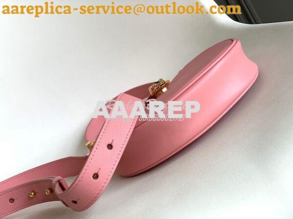 Replica Bvlgari Serpenti Ellipse Shoulder Bag 291636 Quartz Pink 4