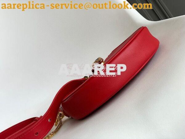 Replica Bvlgari Serpenti Ellipse Shoulder Bag 291636 Red 7