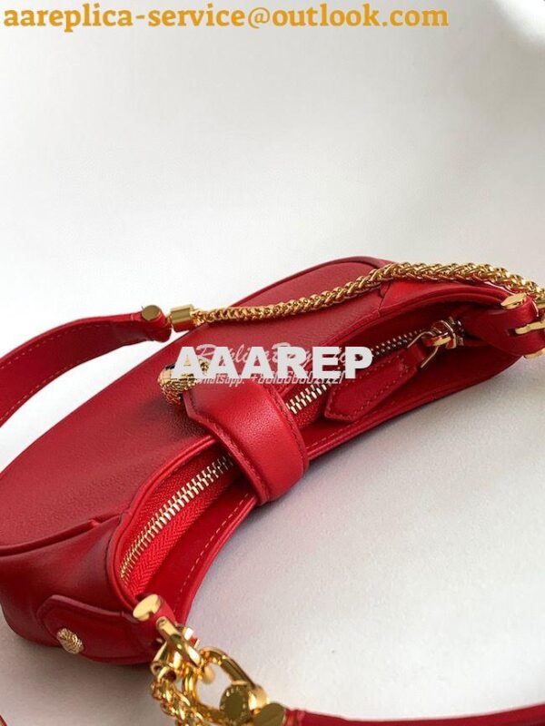 Replica Bvlgari Serpenti Ellipse Shoulder Bag 291636 Red 10