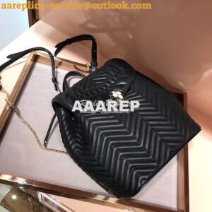 Replica Bvlgari Serpenti Forever Backpack 286538 Black 2